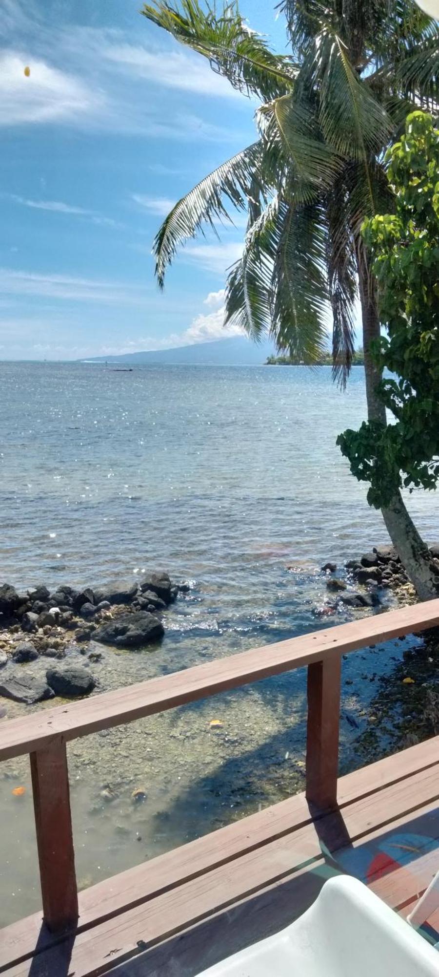Bungalow Vue Lagon 180 Degre, La Maison Bleue موريا المظهر الخارجي الصورة