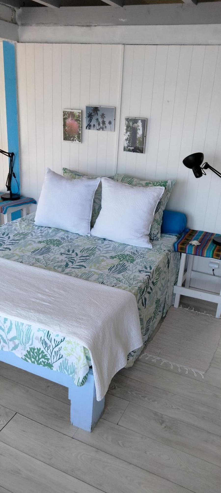 Bungalow Vue Lagon 180 Degre, La Maison Bleue موريا المظهر الخارجي الصورة